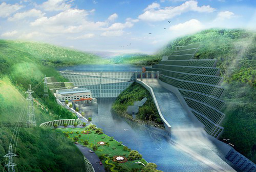 沧县老挝南塔河1号水电站项目